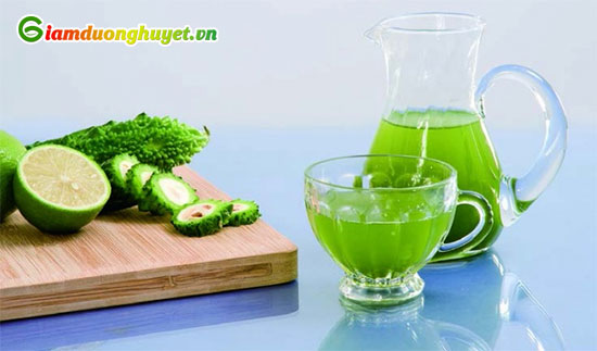 Uống nước ép mướp đắng giúp hạn chế tăng đường huyết sau ăn