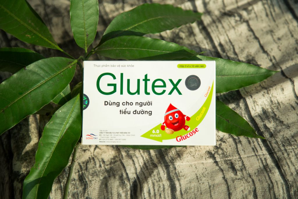 Lá Xoài nay đã được dùng dạng Tinh chất trong TPCN Glutex, cho hiệu quả giảm đường huyết vượt trội